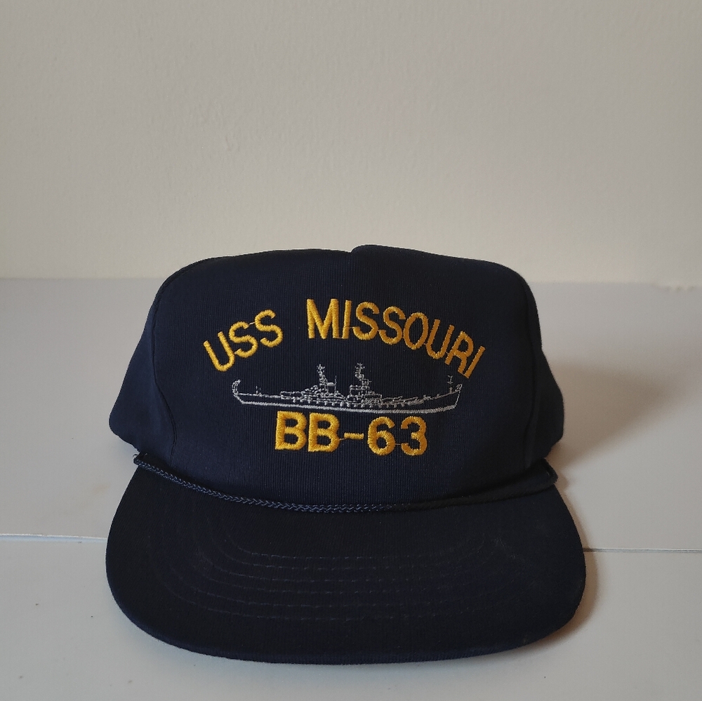 US NAVY USS Missouri hat